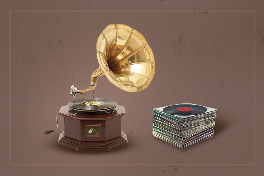 A hidden gem on Mirza Ghalib Street selling vintage records—GetBengal story